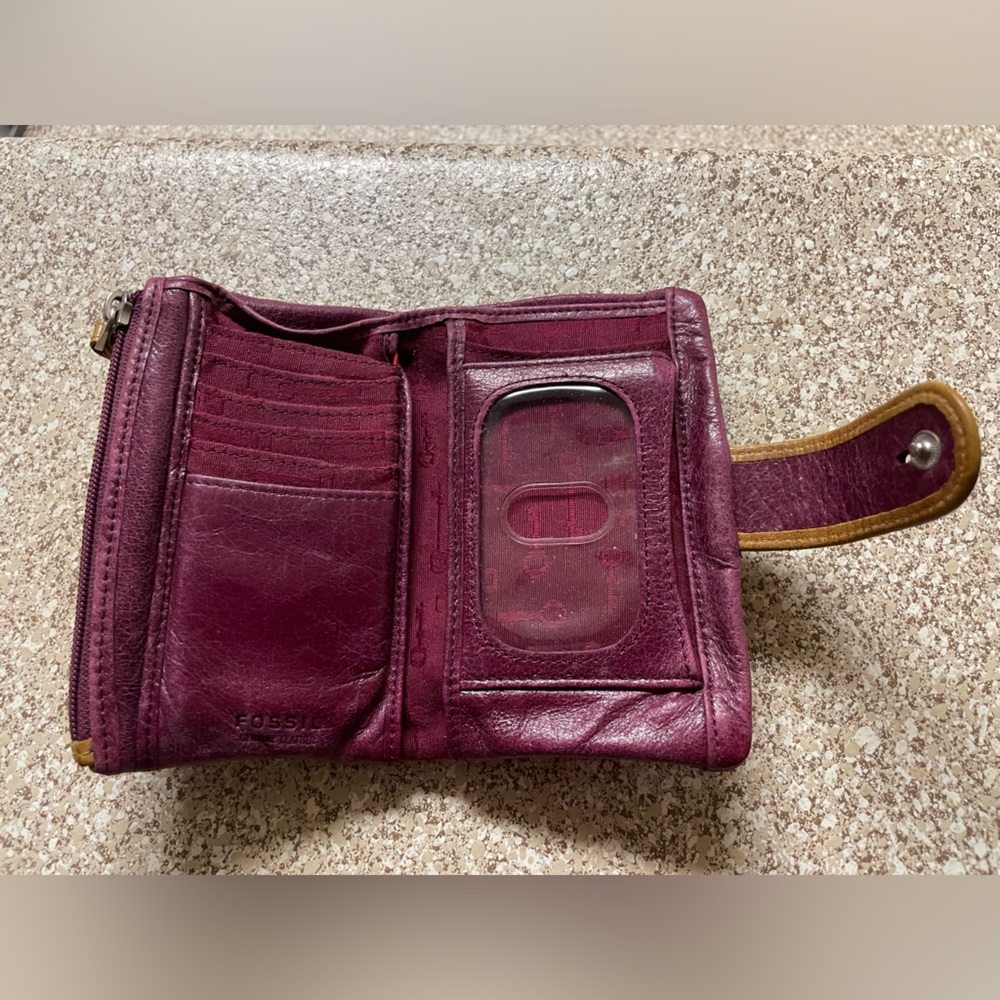 Fossil Bohemian Patterned Wallet With Multiple Po… - image 2